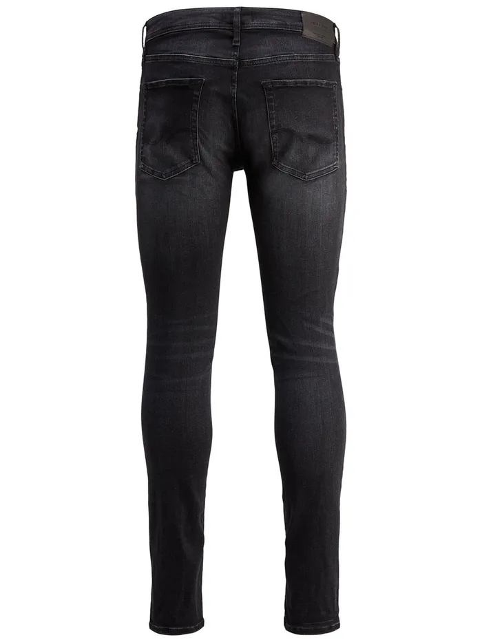 Jeans JACK and JONES Mens LIAM ORIGINAL JOS 685 80SPS SKINNY FIT JEANS Black Black Denim