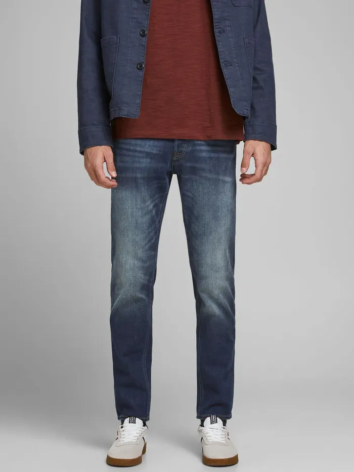 Jeans JACK and JONES Mens MIKE ORIGINAL AM 247 COMFORT FIT JEANS Blue Blue Denim Jeans JACK and JONES Mens MIKE ORIGINAL AM 247 COMFORT FIT JEANS Blue Blue Denim