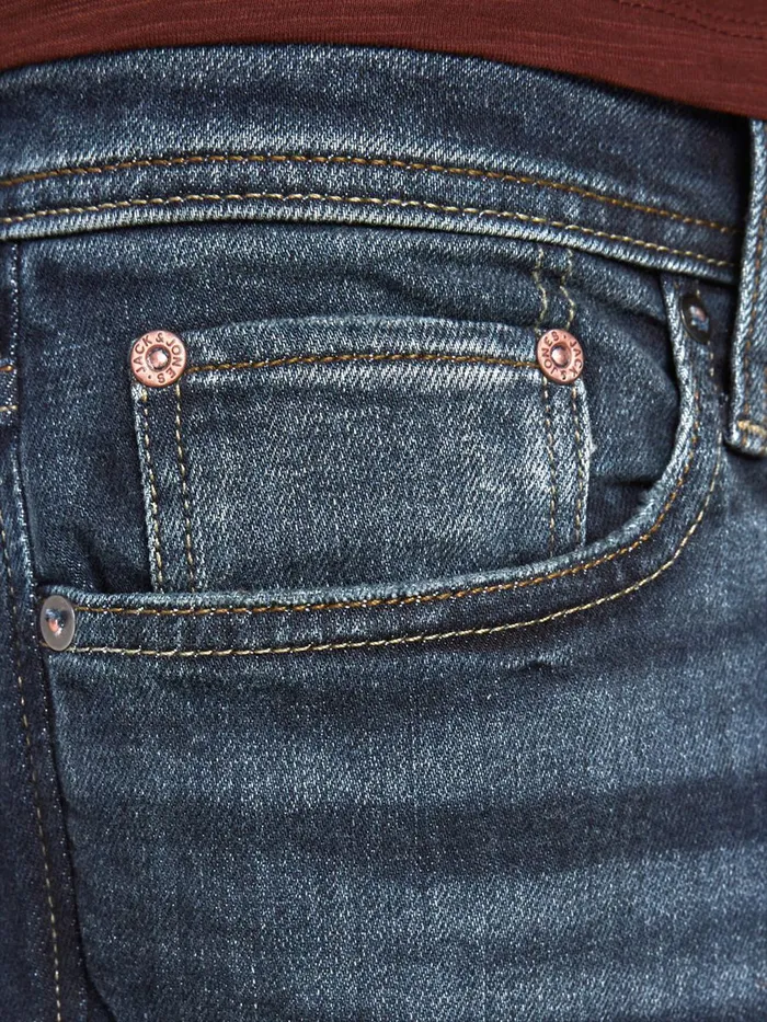 Jeans JACK and JONES Mens MIKE ORIGINAL AM 247 COMFORT FIT JEANS Blue Blue Denim