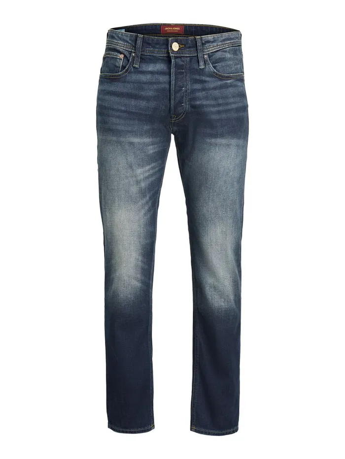 Jeans JACK and JONES Mens MIKE ORIGINAL AM 247 COMFORT FIT JEANS Blue Blue Denim