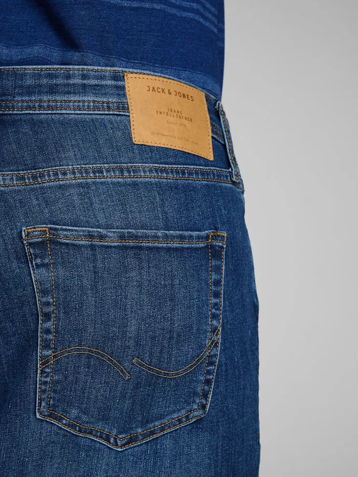 Jeans JACK and JONES Mens MIKE ORIGINAL AM 814 COMFORT FIT JEANS Blue Blue Denim