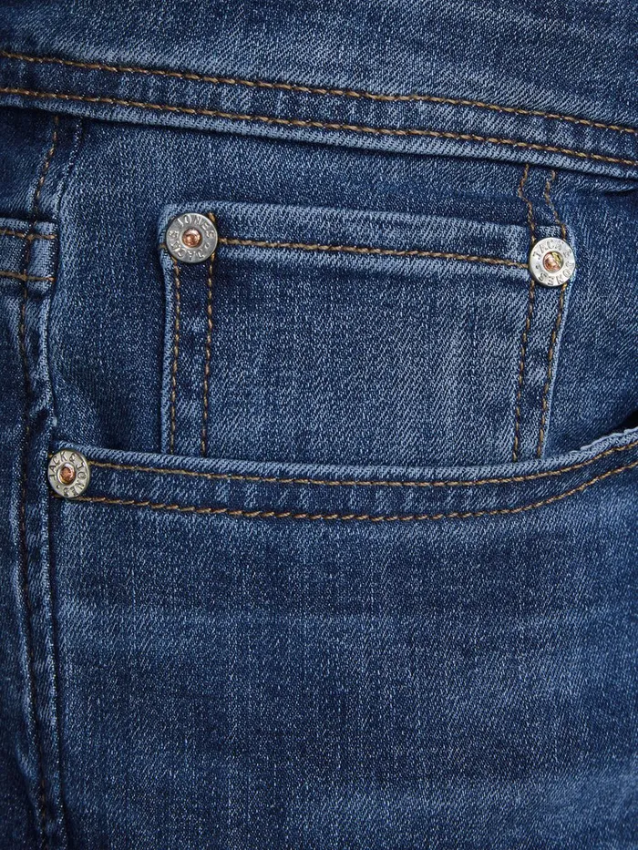 Jeans JACK and JONES Mens MIKE ORIGINAL AM 814 COMFORT FIT JEANS Blue Blue Denim