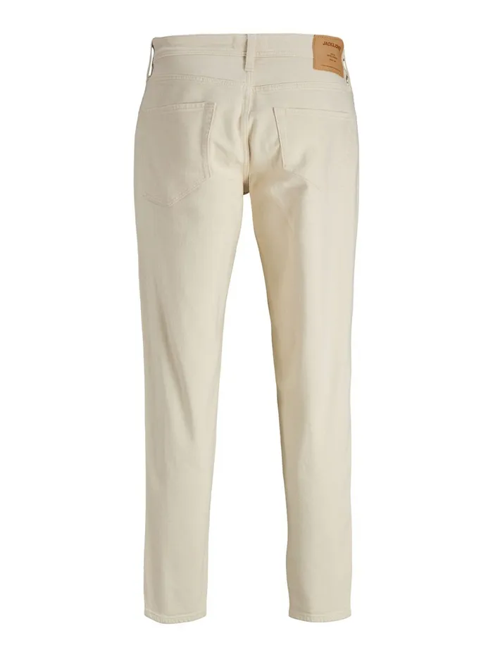 Jeans JACK and JONES Mens ROB ORIGINAL CJ 936 LOOSE FIT JEANS Beige Ecru