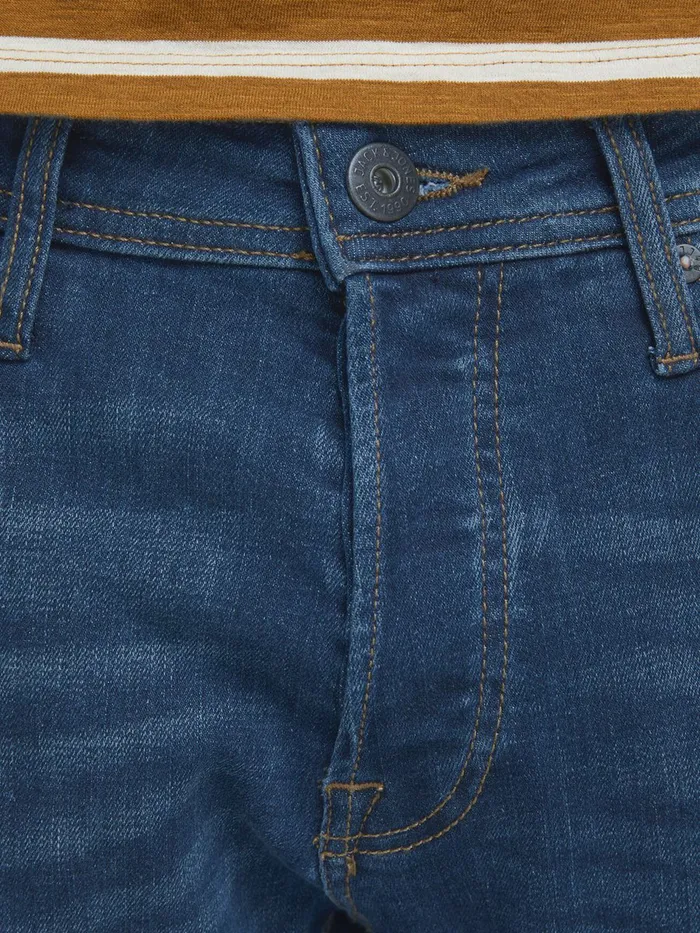Jeans JACK and JONES Mens TIM ORIGINAL AM 782 50SPS SLIMSTRAIGHT FIT JEANS Blue Blue Denim