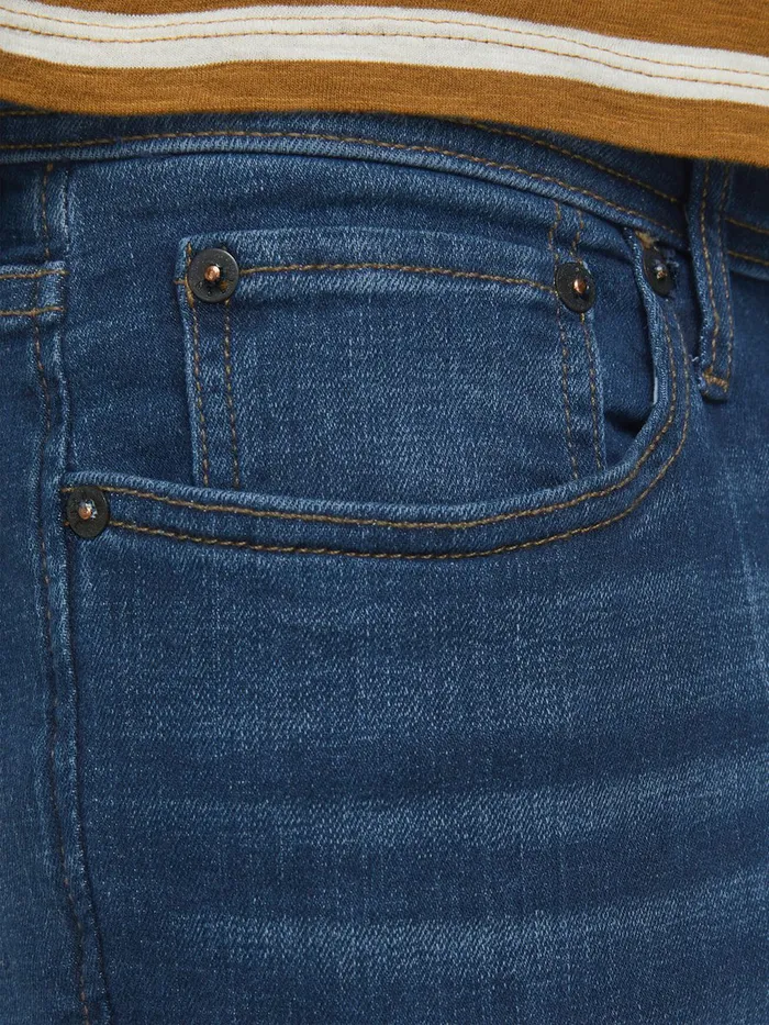 Jeans JACK and JONES Mens TIM ORIGINAL AM 782 50SPS SLIMSTRAIGHT FIT JEANS Blue Blue Denim