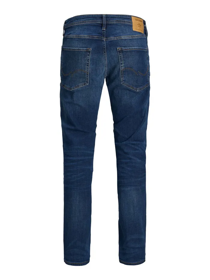 Jeans JACK and JONES Mens TIM ORIGINAL AM 782 50SPS SLIMSTRAIGHT FIT JEANS Blue Blue Denim