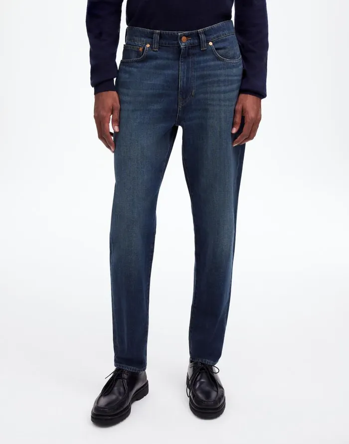 Jeans Men Madewell Relaxed Taper Jeans Leeds Wash