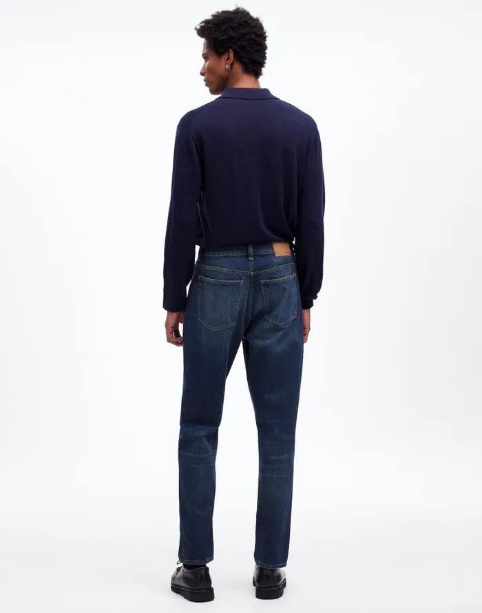 Jeans Men Madewell Relaxed Taper Jeans Leeds Wash