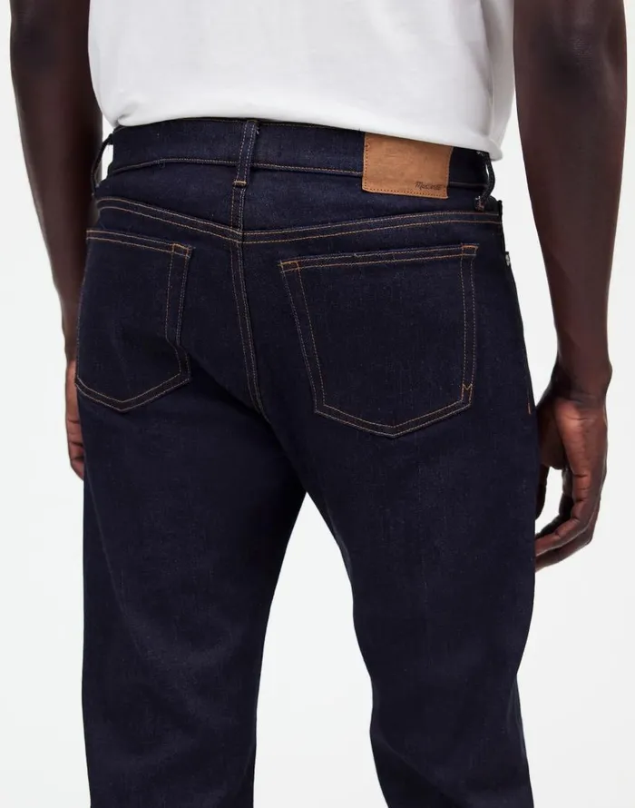 Jeans Men Madewell The 1991 StraightLeg Stretch Selvedge Jean Rinse