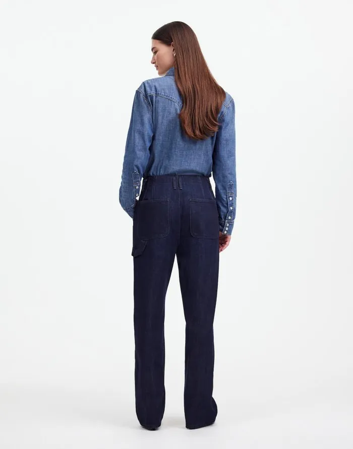 Jeans Women Madewell Alexa Chung For Madewell Workwear Jeans Rinse Wash