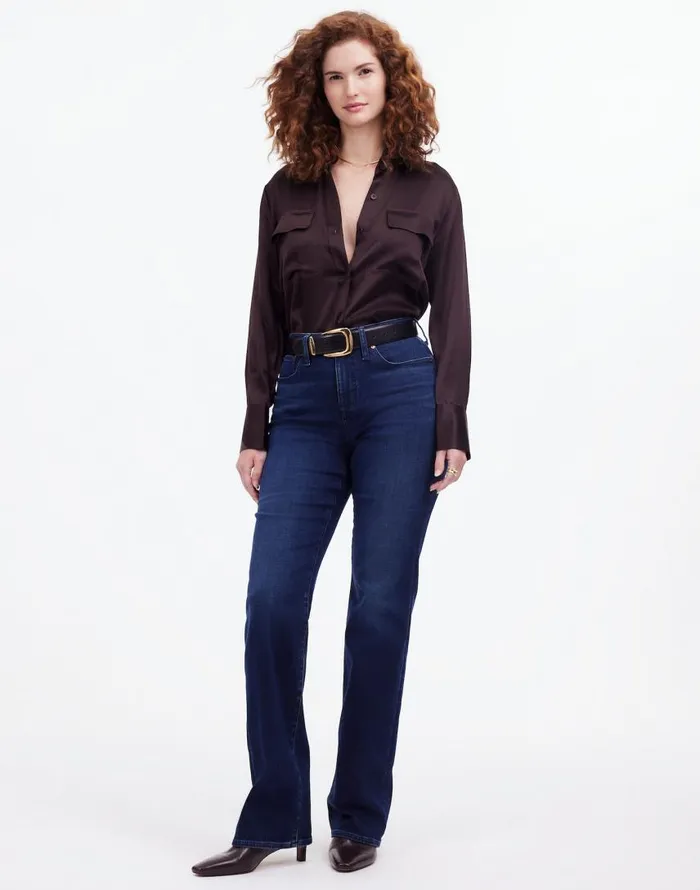 Jeans Women Madewell Curvy Kick Out FullLength Jeans In Kingston Wash Kingston Wash Jeans Women Madewell Curvy Kick Out FullLength Jeans In Kingston Wash Kingston Wash
