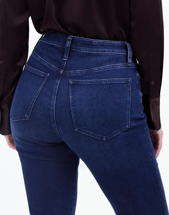Jeans Women Madewell Curvy Kick Out FullLength Jeans In Kingston Wash Kingston Wash