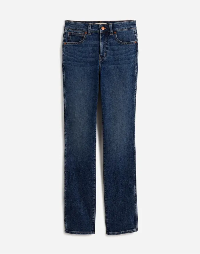 Jeans Women Madewell Tall Curvy MidRise Stovepipe Jeans In Deming Wash Deming Wash