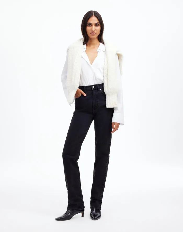 Jeans Women Madewell The 03990s Straight Jean Belmere Wash