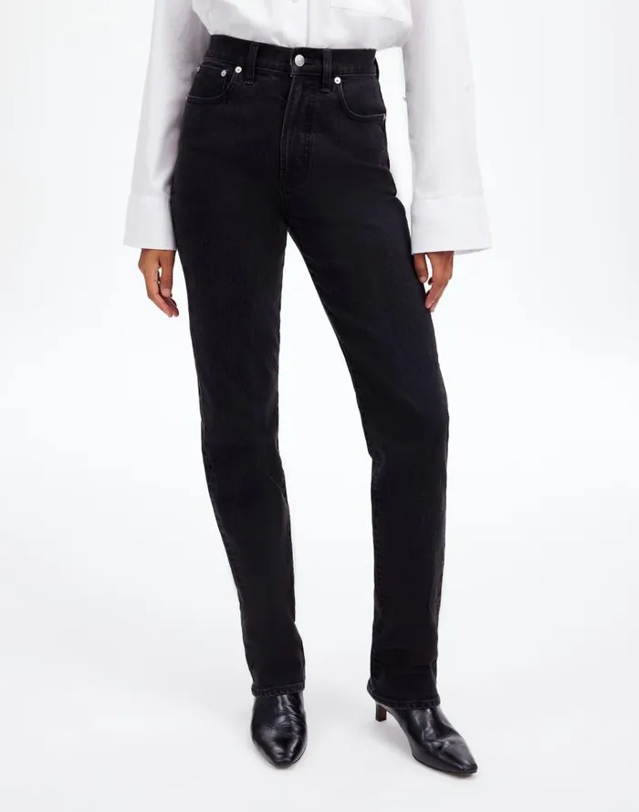 Jeans Women Madewell The 03990s Straight Jean Belmere Wash
