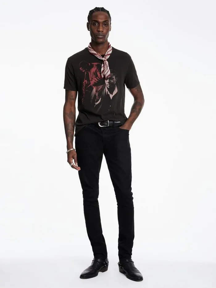 JOHN COLTRANE TEE Black Men John Varvatos Graphic Tees
