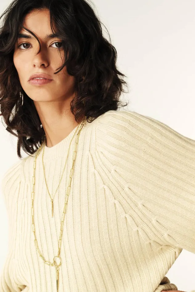 Jumper Jobert Purple Women Baandsh Sweaters and Cardigans