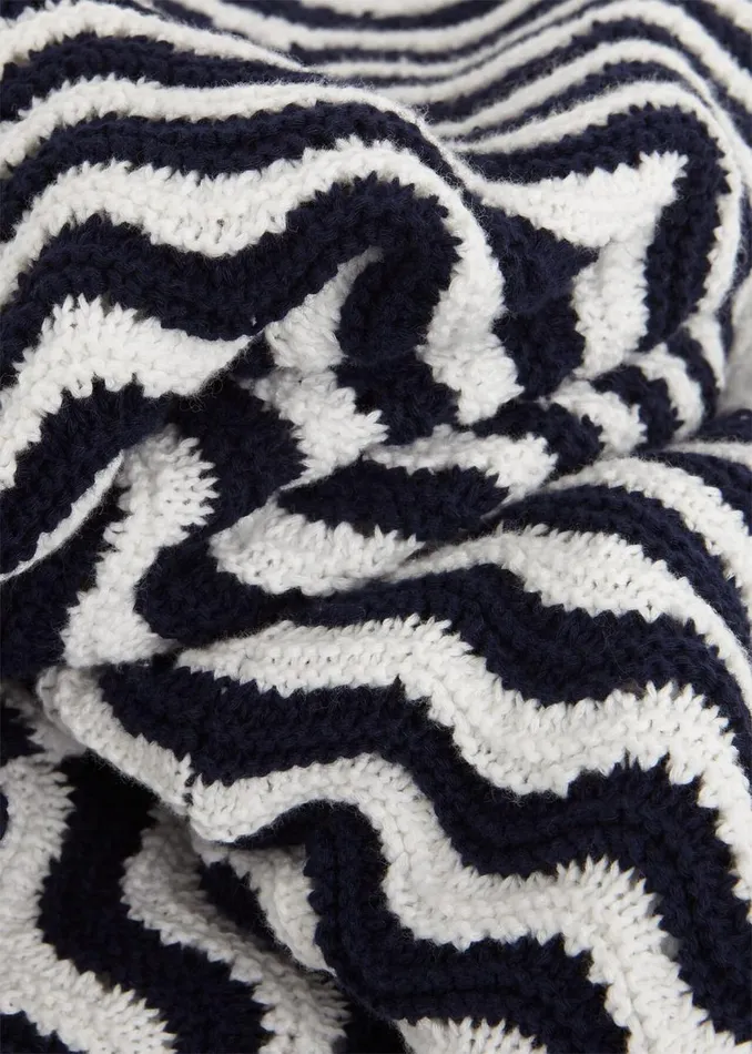 Jumpers and Cardigans Women HOBBS Lulu Cotton Jumper Navy Ivory