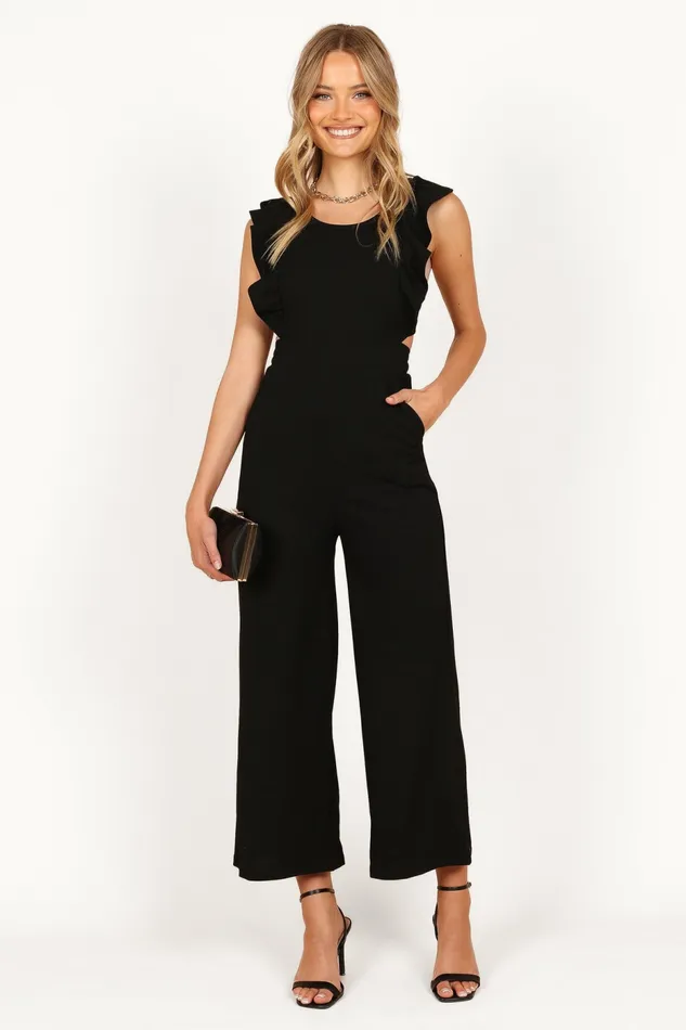 Jumpsuits and Rompers Petal and Pup Women Mills Jumpsuit Black