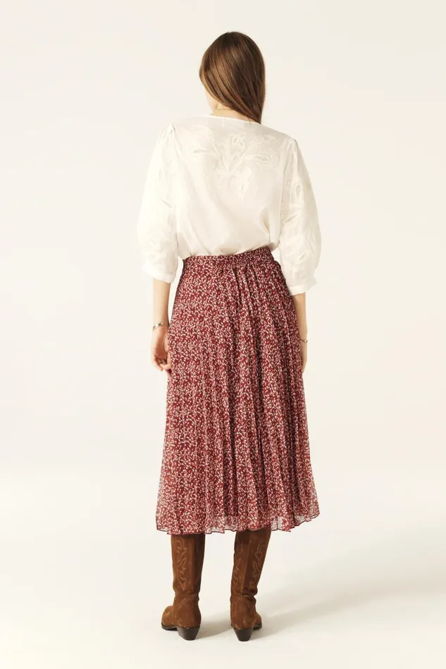 Kamy Skirt Kamy Red Women Baandsh Skirts and Shorts