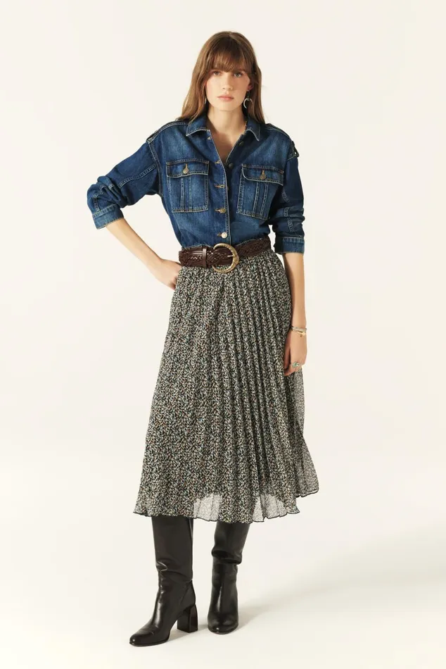 Kamy Skirt Kamy Red Women Baandsh Skirts and Shorts