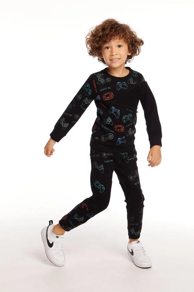Kids Chaser Brand Boys Gamer Boys Long Sleeve