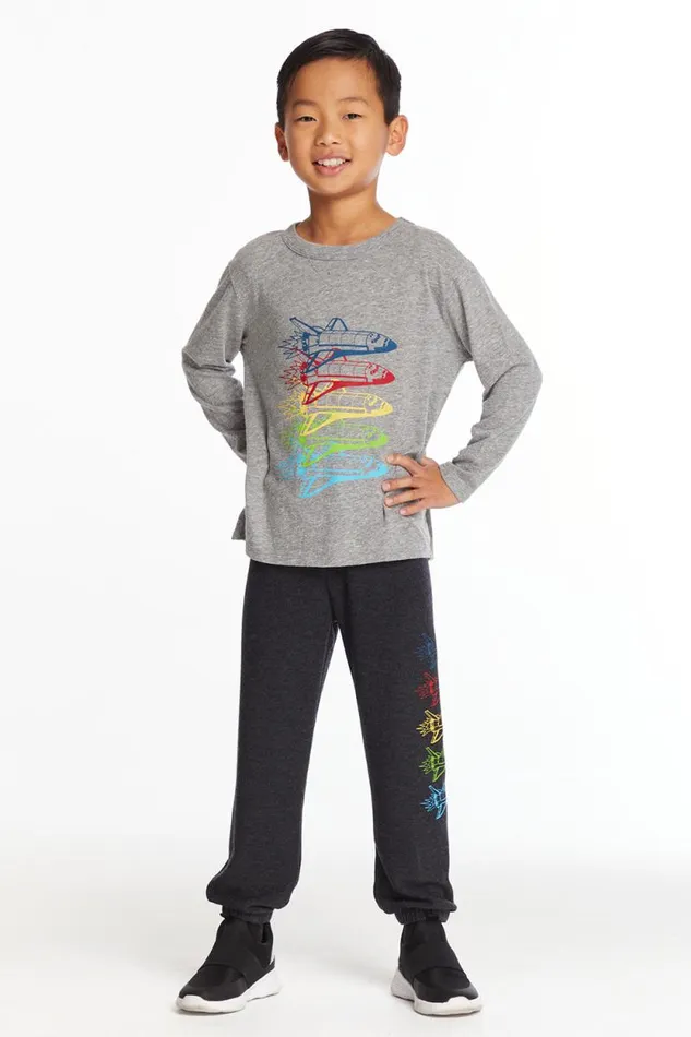 Kids Chaser Brand Boys Rocketships Boys Pant