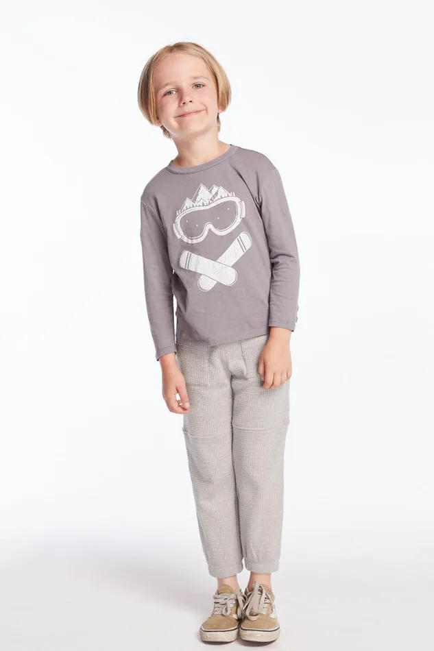 Kids Chaser Brand Boys Snow Goggle Smile Boys Long Sleeve