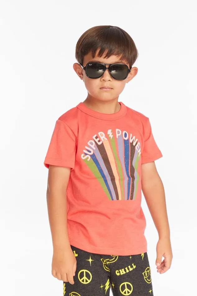 Kids Chaser Brand Boys Superpower Boys Tee