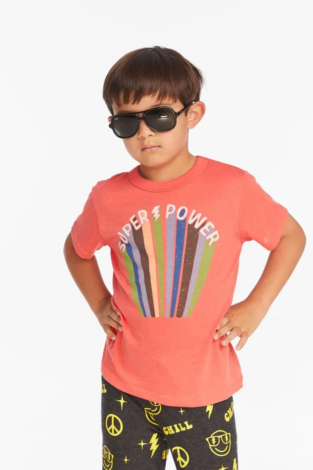 Kids Chaser Brand Boys Superpower Boys Tee