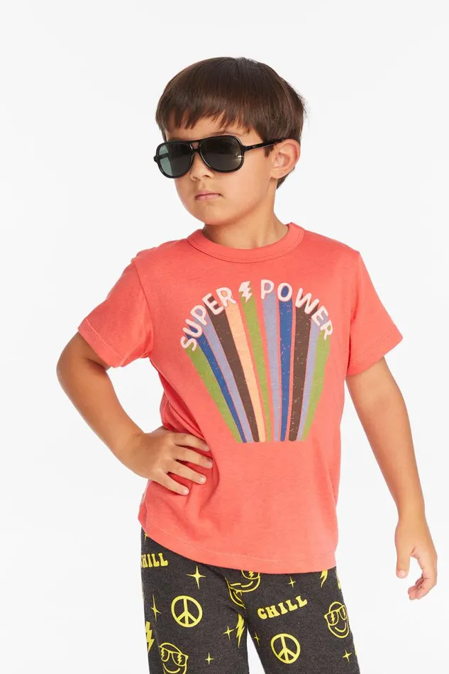 Kids Chaser Brand Boys Superpower Boys Tee