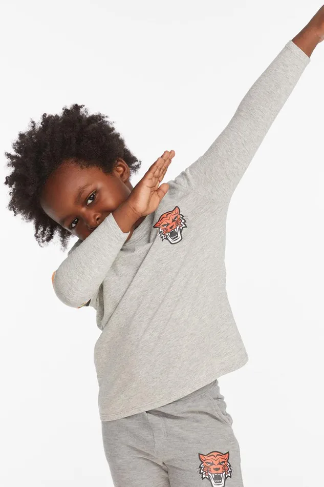 Kids Chaser Brand Boys Tiger Stripe Boys Pullover
