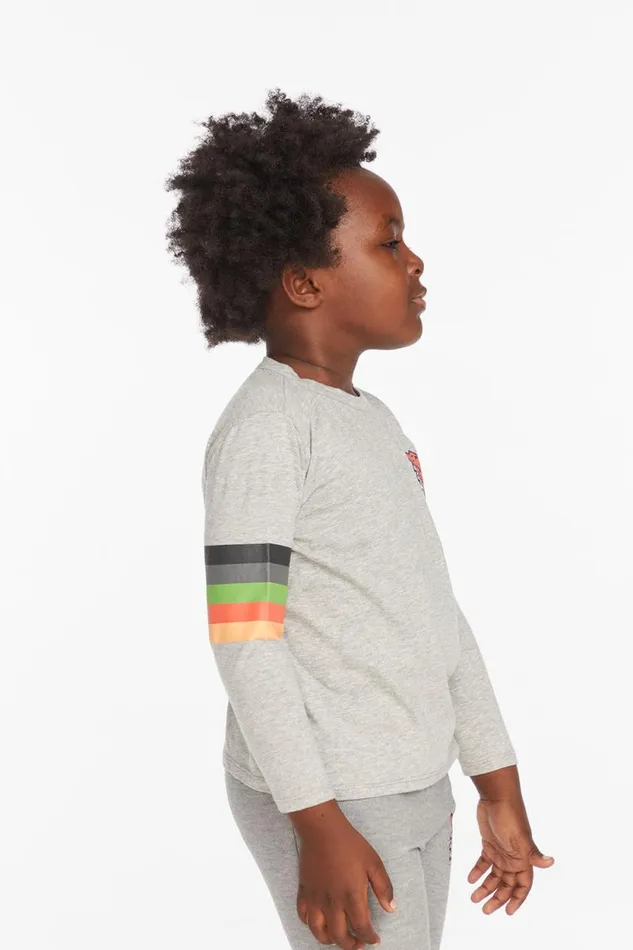 Kids Chaser Brand Boys Tiger Stripe Boys Pullover