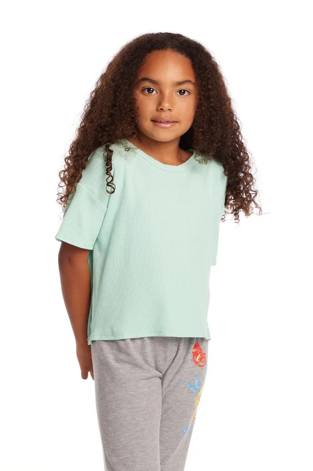 Kids Chaser Brand Girls Devin Spring Bud Girls Tee