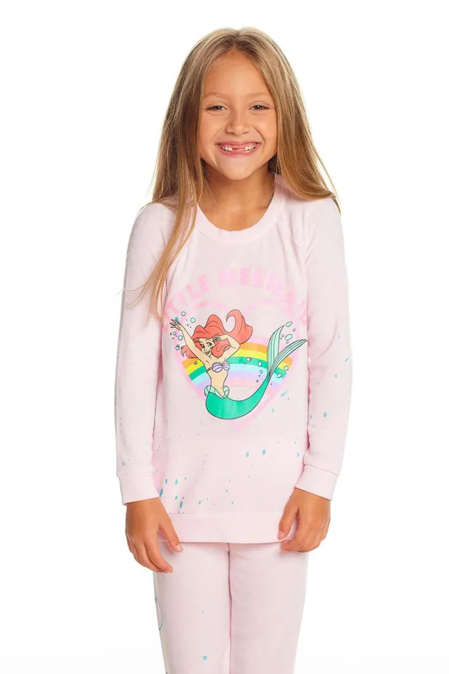 Kids Chaser Brand Girls Disney039s The Little Mermaid 8211 Little Mermaid Heart