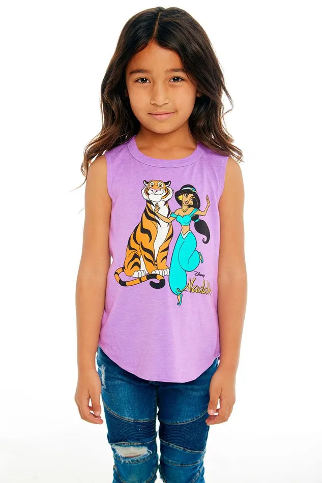 Kids Chaser Brand Girls Disney Aladdin 8211 Rajah and Jasmine