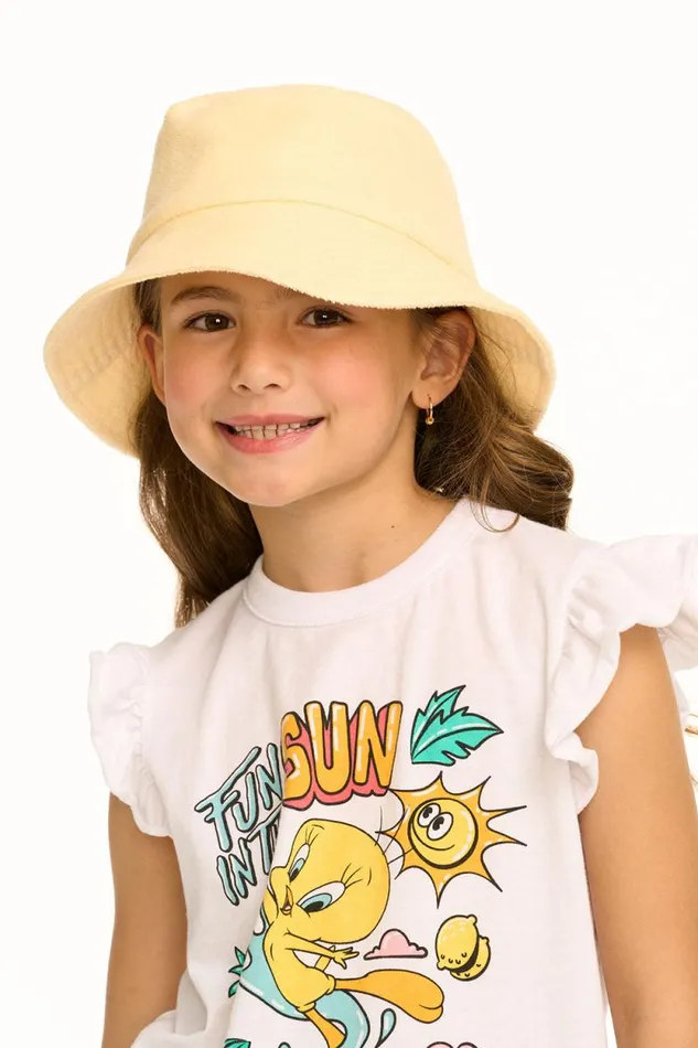 Kids Chaser Brand Girls Owen Butter Bucket Hat