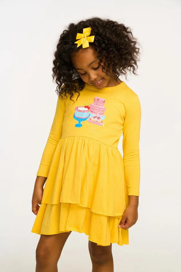 Kids Chaser Brand Girls Yummy Cakes Dress
