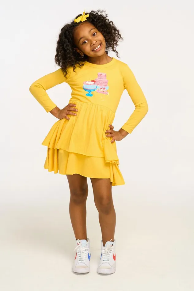 Kids Chaser Brand Girls Yummy Cakes Dress