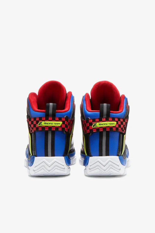 Kids Fila Little Kids 1053 Little Grant Hill 2 Racing White Lime Punch Princess Blue Kids Fila Little Kids 1053 Little Grant Hill 2 Racing White Lime Punch Princess Blue