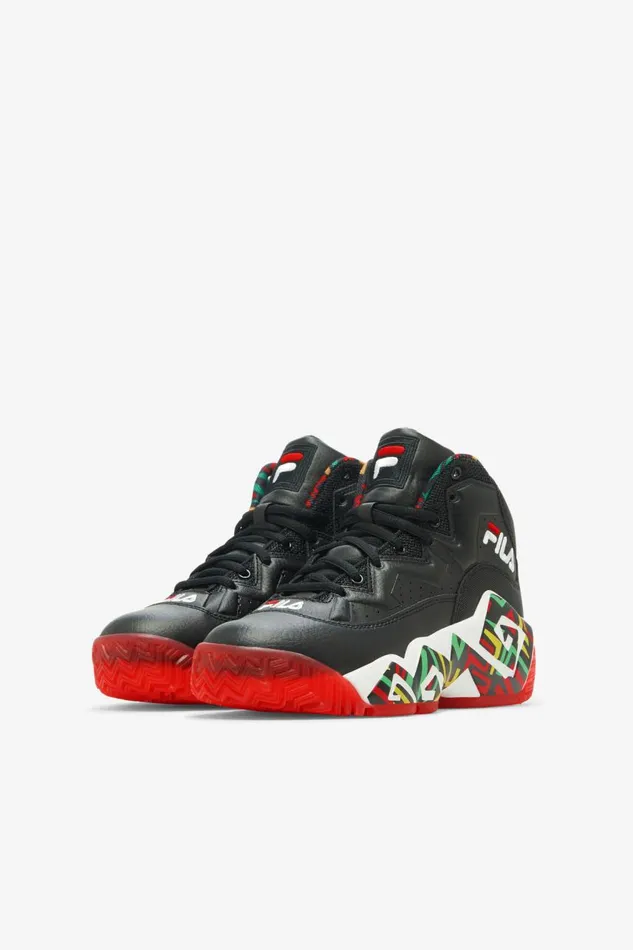 Kids Fila MB Big Mb Black Jelly Bean Lemon