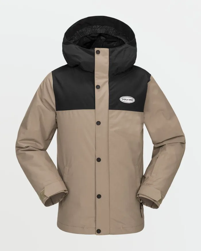 Kids Stone91 Insulated Jacket 8211 Chestnut Brown Kids Volcom Jackets