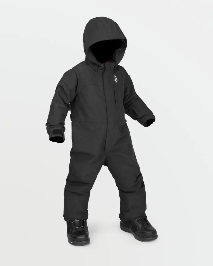 Kids Volcom Toddler One Piece 8211 Black Kids Volcom Jackets