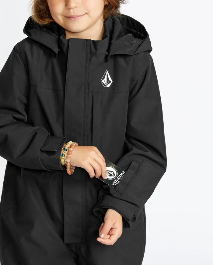 Kids Volcom Toddler One Piece 8211 Black Kids Volcom Jackets
