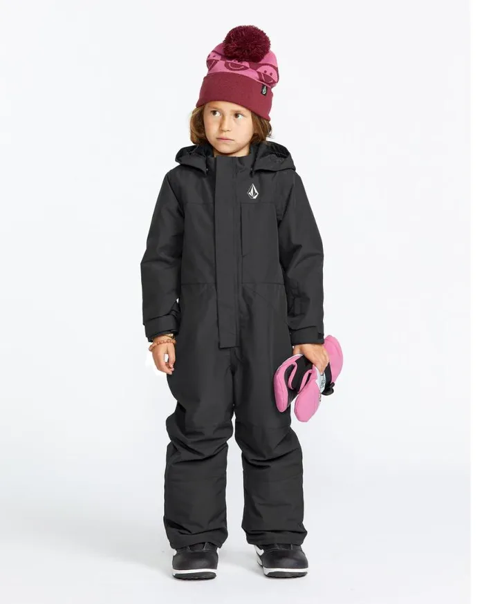 Kids Volcom Toddler One Piece 8211 Black Kids Volcom Jackets