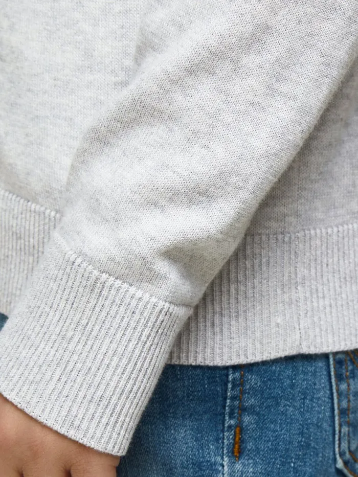 Knitwear JACK and JONES Junior BOYS COLOUR BLOCK CARDIGAN Blue Dusk Blue Online