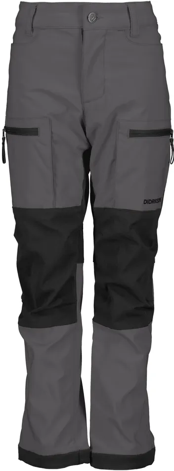 Kotten Kids039 Pants Coal Black Kids Didriksons Walking Trousers