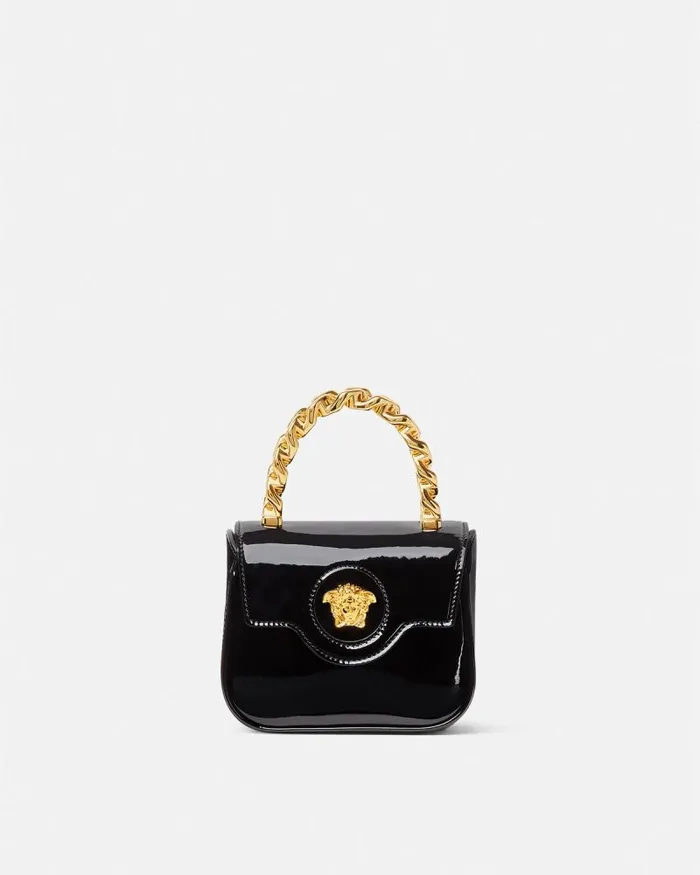 La Medusa Mini Bag Blackgold Women Versace Top Handle