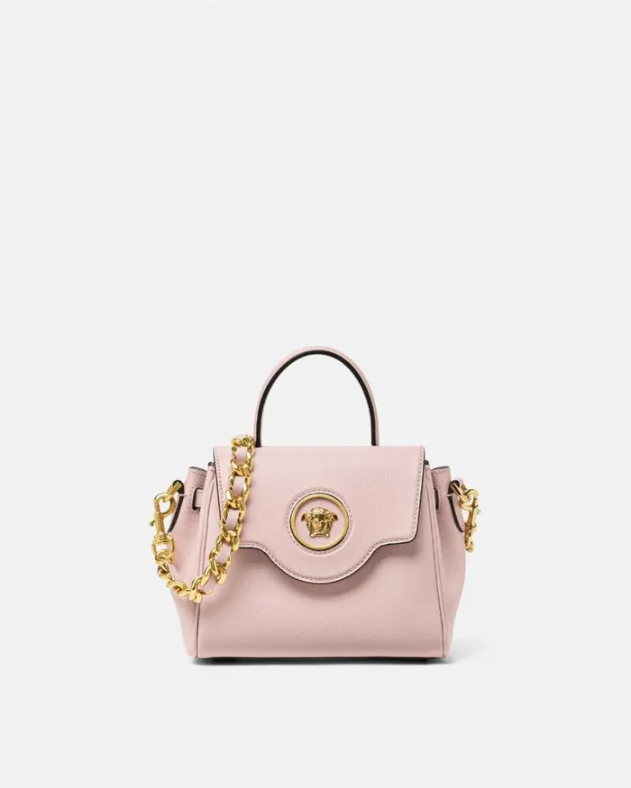 La Medusa Small Handbag Light Pink Women Versace Top Handle