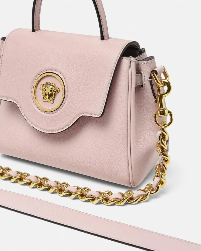 La Medusa Small Handbag Light Pink Women Versace Top Handle